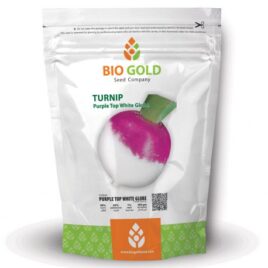 Turnip Purple Top White Globe, 400g Pkt