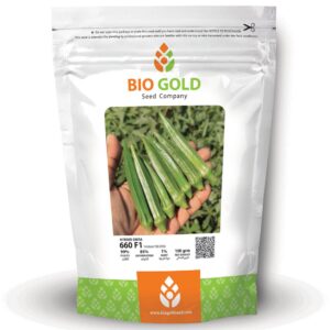 Hybrid Bhindi 660 F1, 100g Pkt